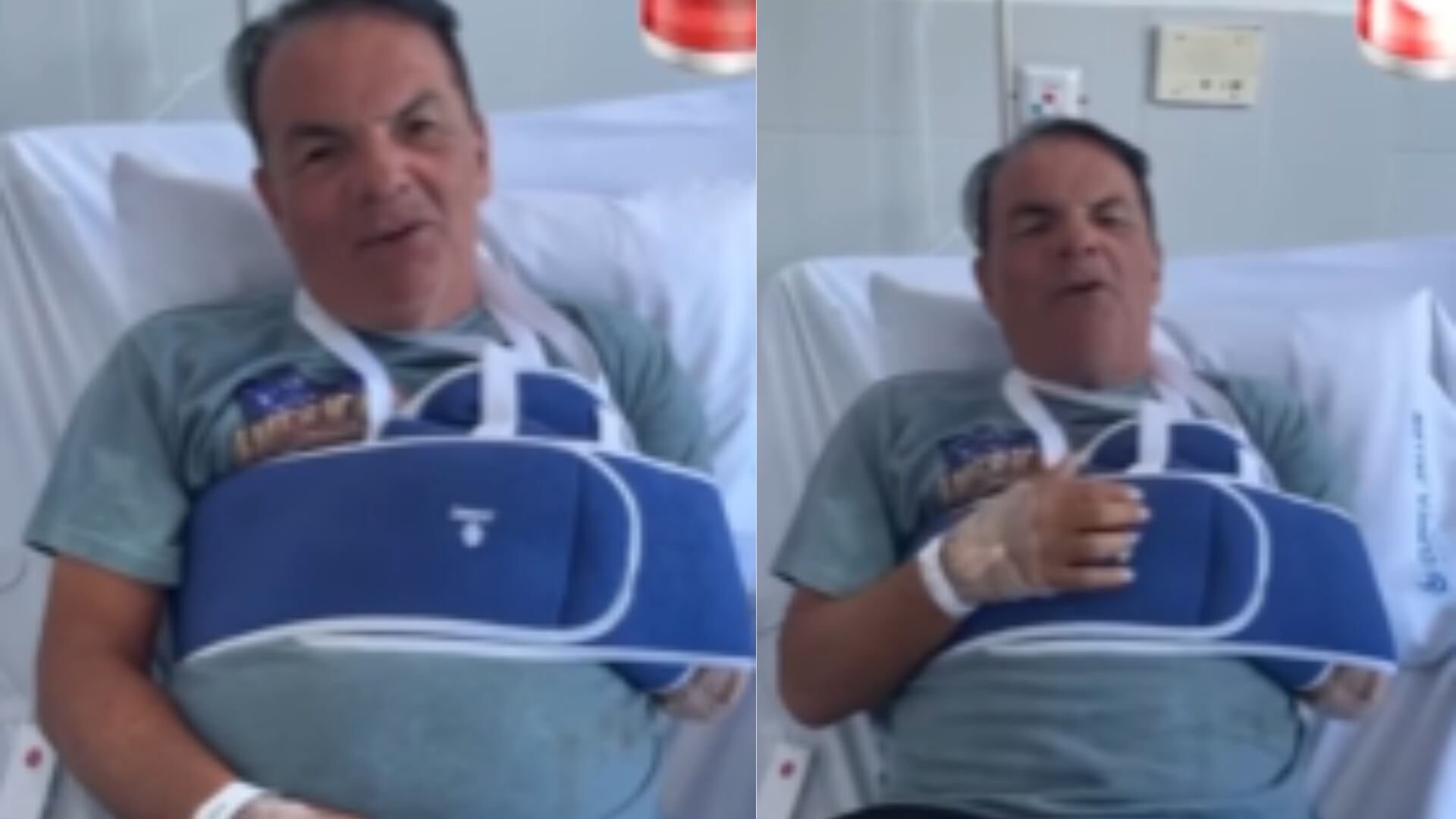 Memo Orozco de 'Sabados Felicitos' se fracturó y así lo contó en redes sociales