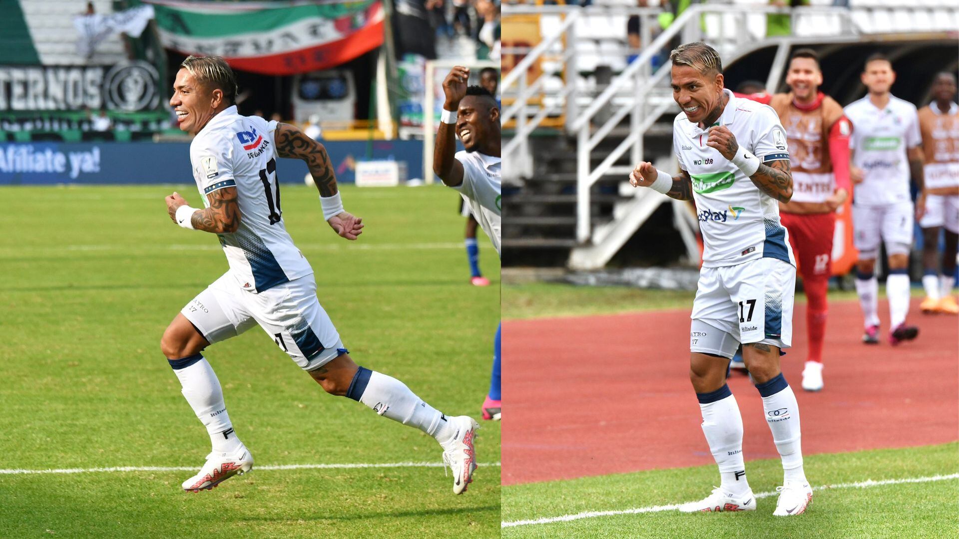 Dayro Moreno llegó a 200 goles en la liga colombiana.