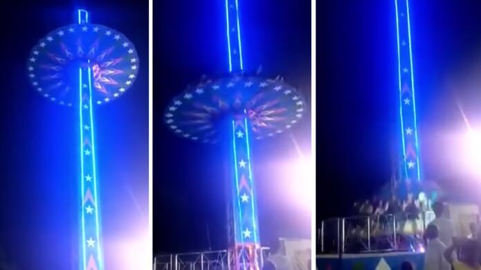 Atracción mecánica falla