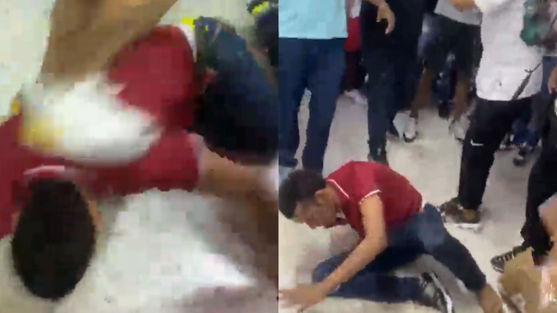 Presunto ladrón golpeado en Cali