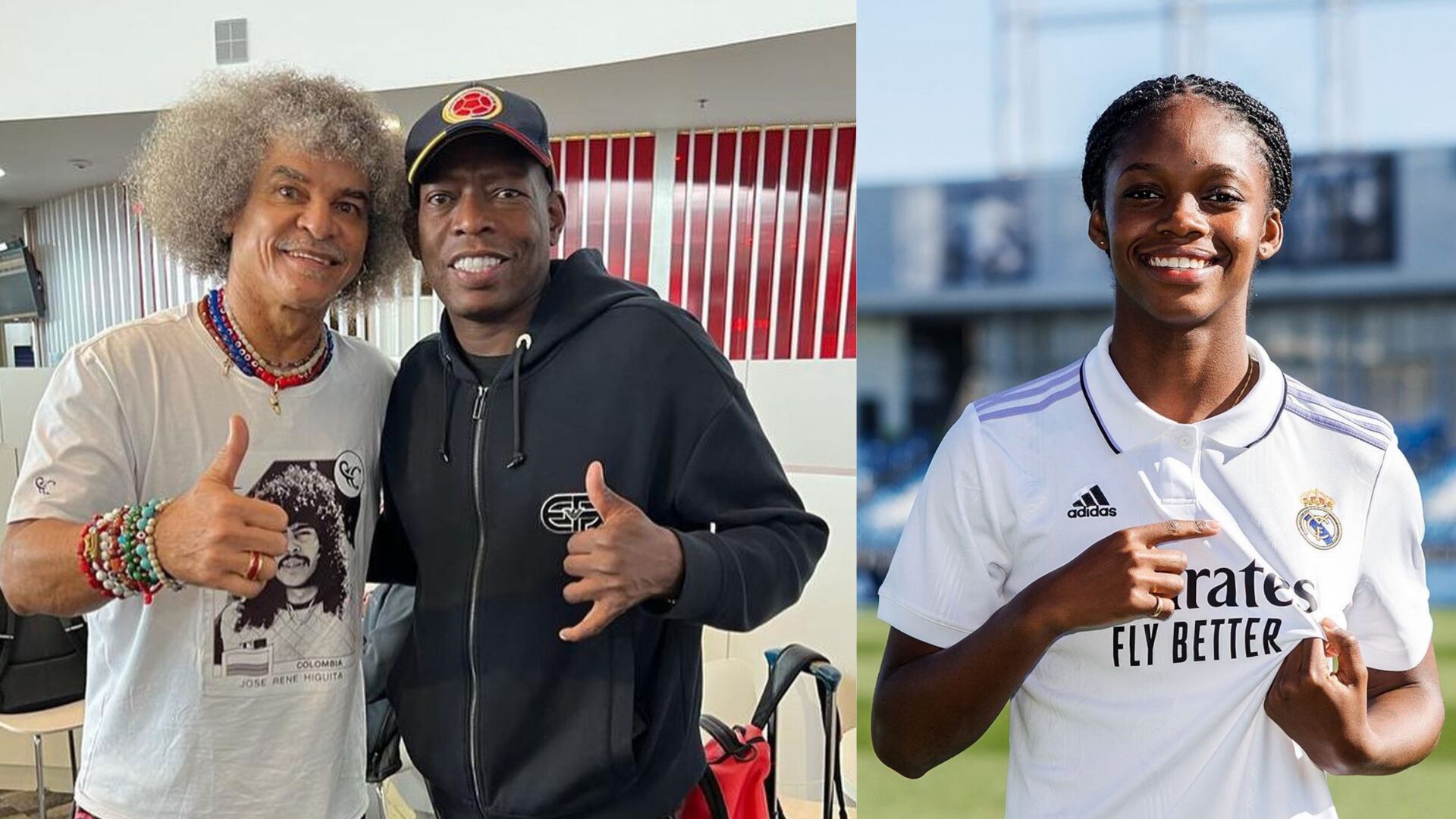 El Pibe Valderrama pensó que Linda Caicedo era hija de Faustino Asprila