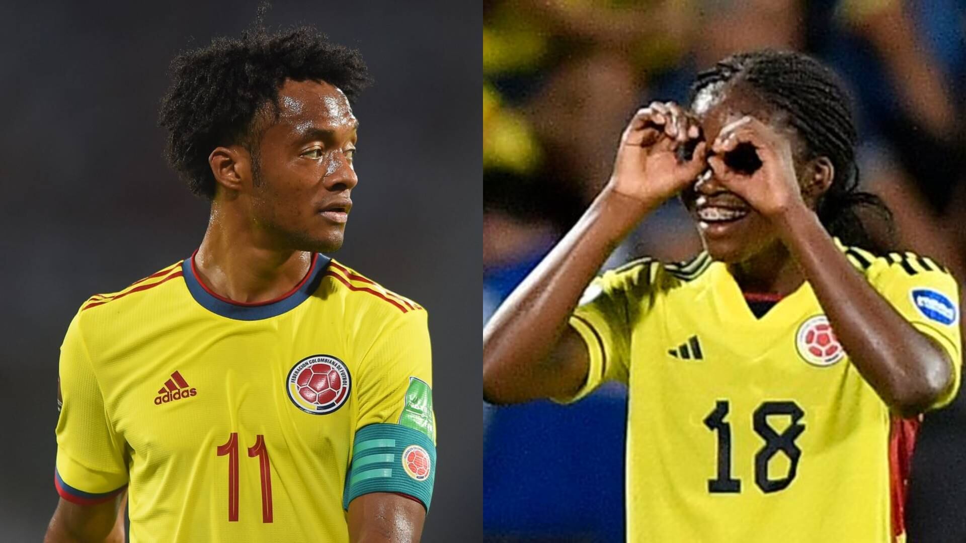 Juan Guillermo Cuadrado felicitó a Linda Caicedo por ser la mejor jugadora de la Copa América Femenina 2022