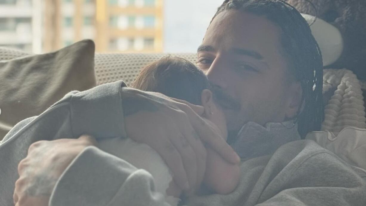 Maluma mostró su plan favortio junto a su hija Paris