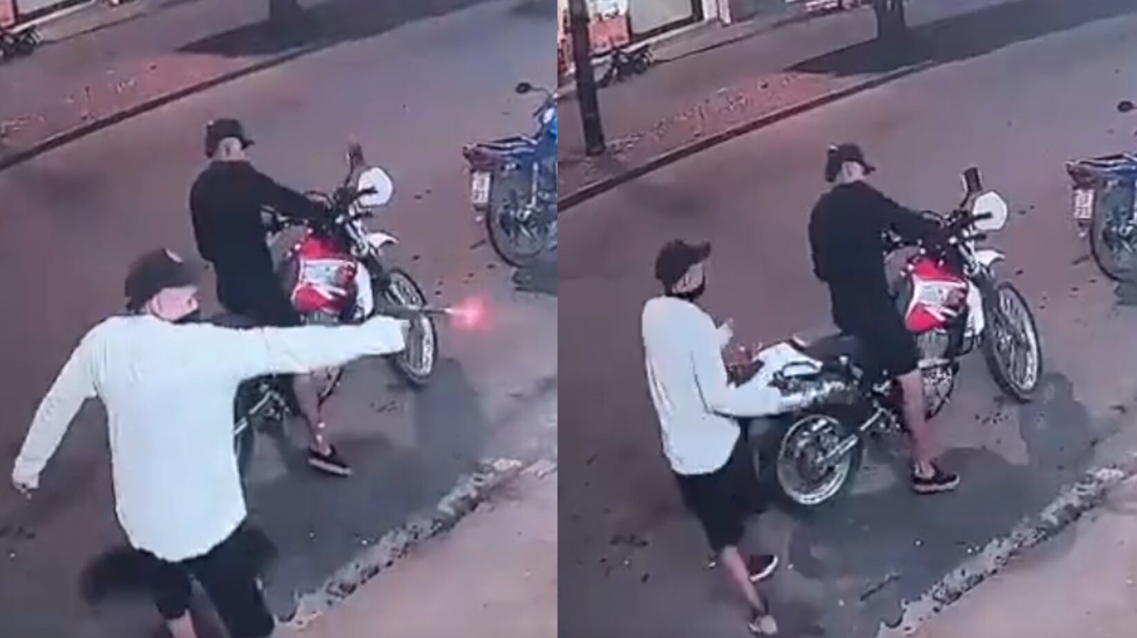 Robo, asesinato y reacción de Policía