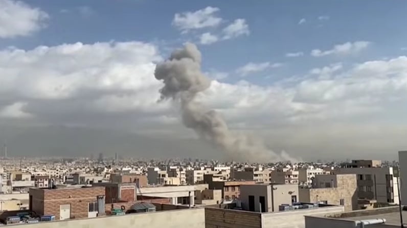 Ataque a Irán | Captura: Youtube @rtvenoticias