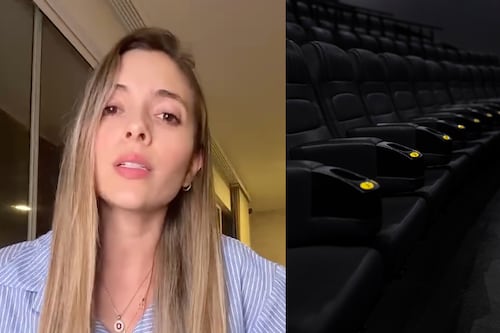 “Se metió con un niño”: Indignación por extranjero que golpeó a menor por bailar en cine de Medellín