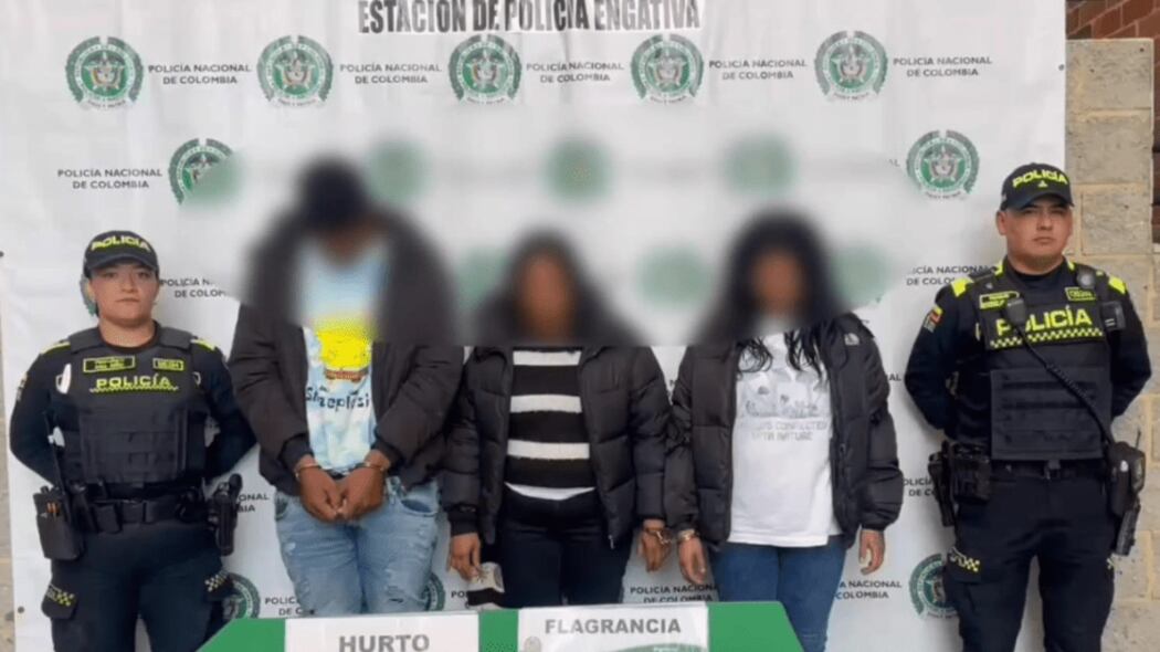 Capturan a ocho ladrones de comercios en Engativá.
