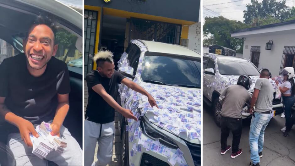 La camioneta millonaria de Cali