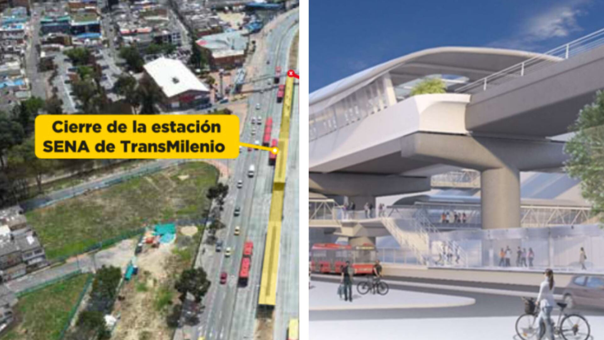Conozca las rutas que cambian de parada ante el próximo cierre de la estación Sena de TransMilenio