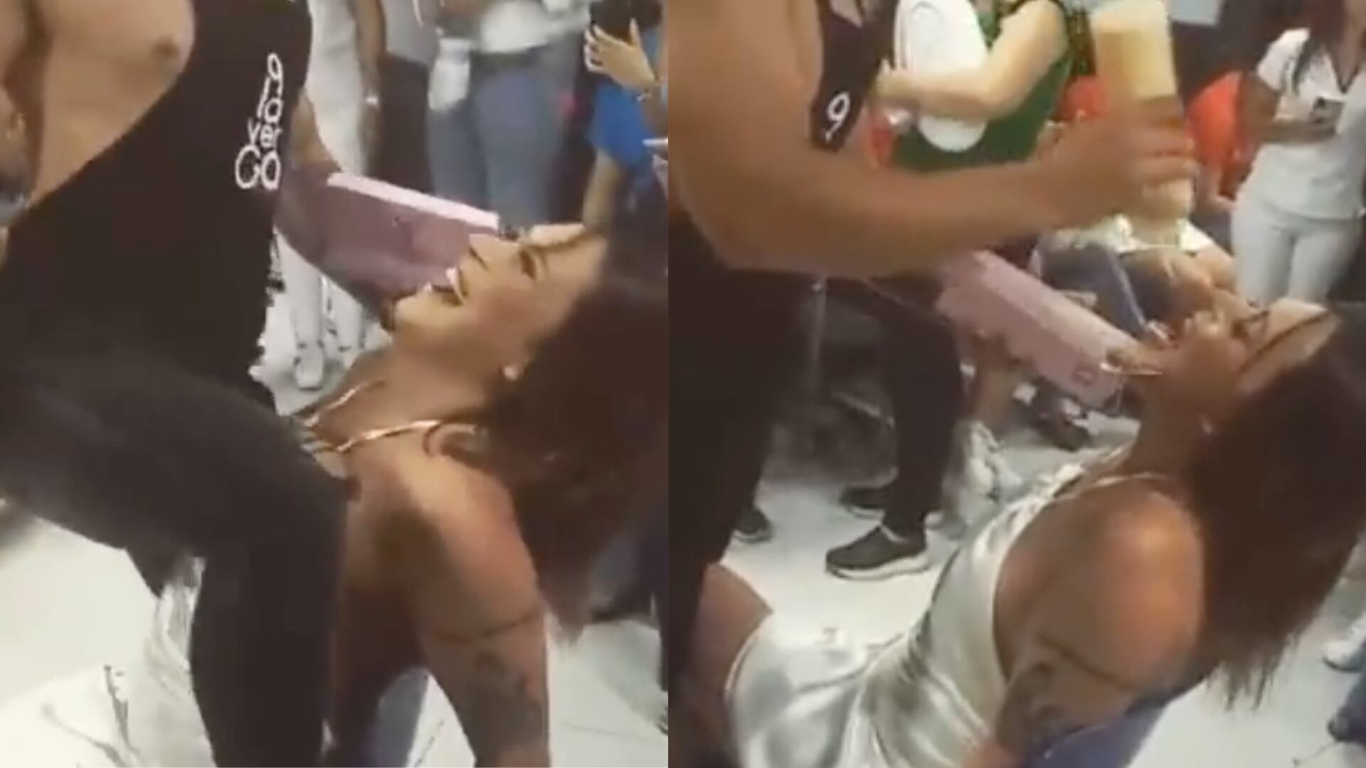 Jueza Polanía volvió a causar polémica por cuenta del sensual show de un bailarín erótico.