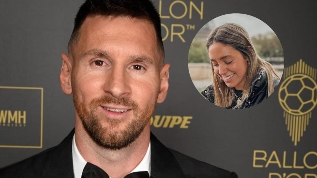 “Si las miradas hablaran”: Ella es la periodista con la que están vinculando a Lionel Messi después de ganar su balón de oro