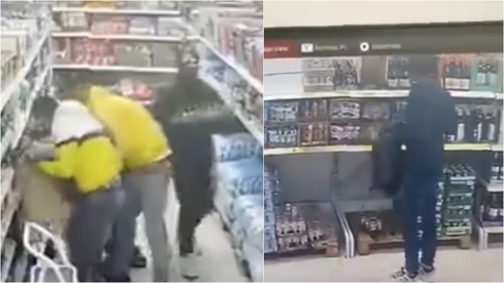 “Una tempestad que no cesa”: delincuentes en manada robaron a una tienda D1 y se llevaron gran cantidad de mercancía (Redes sociales)