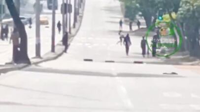 Encapuchados cerraron calle afuera de la UdeA