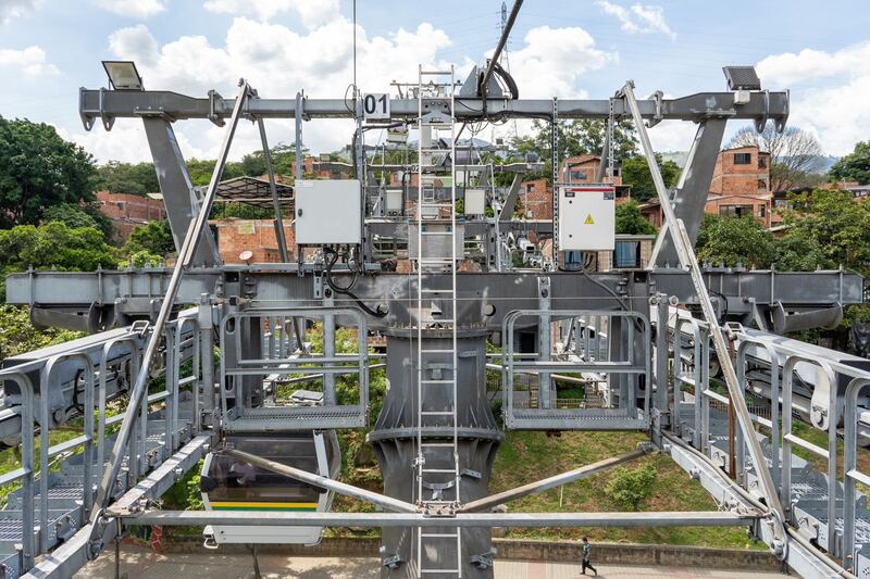 Inversión en mantenimiento del Metro de Medellín.