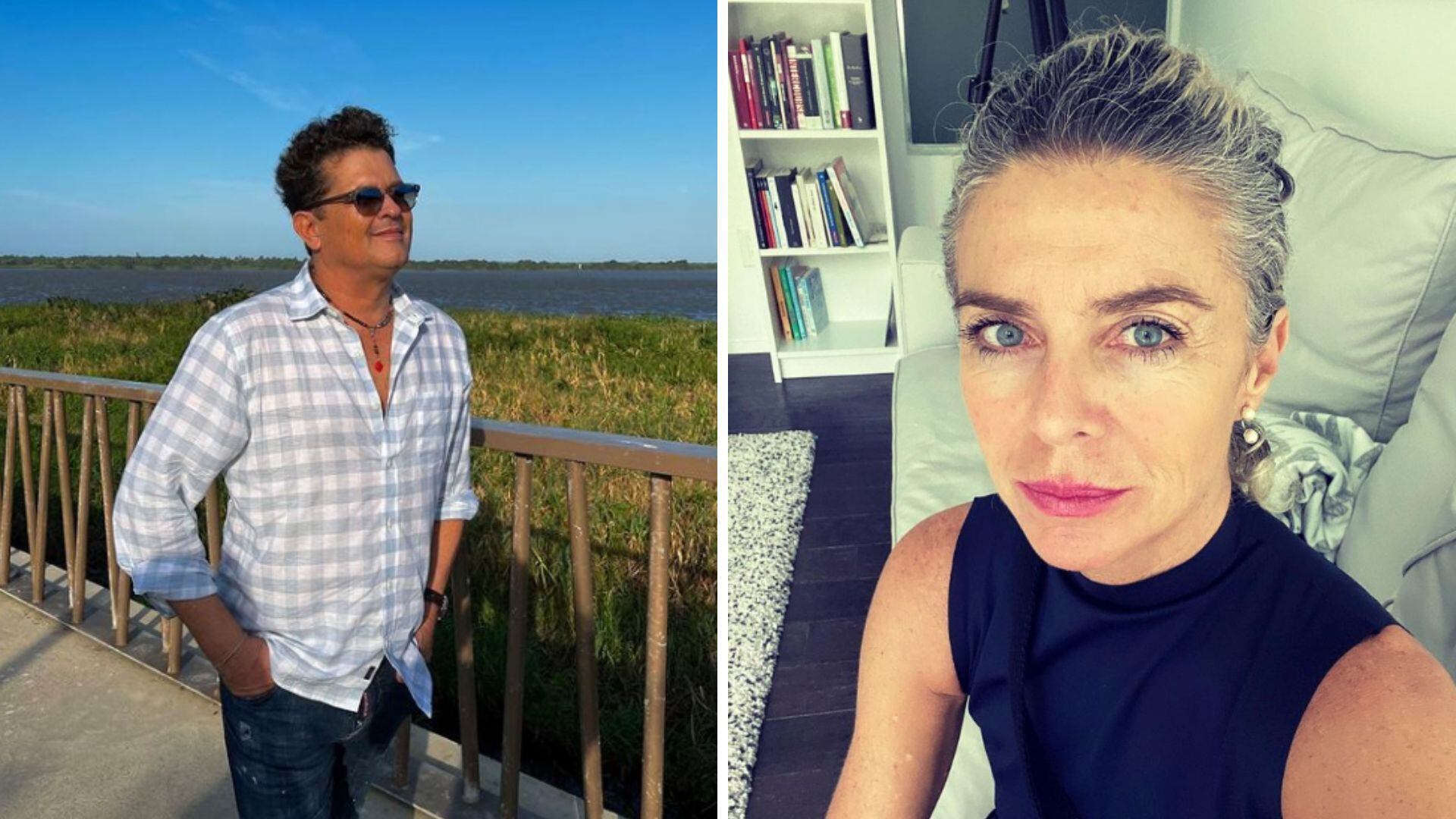 Carlos Vives y Margarita Rosa compartieron una relación por dos años.