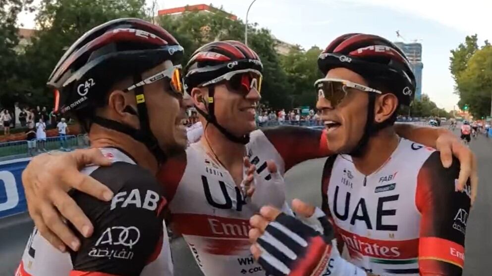 Celebración de Juan Sebastián Molano