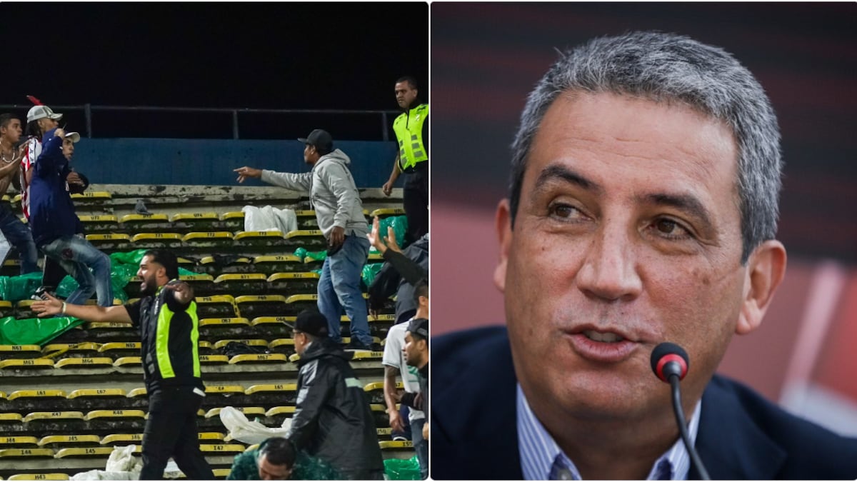 Fernando Jaramillo, presidente de la Dimayor, puso en duda la victoria de Nacional ante Junior