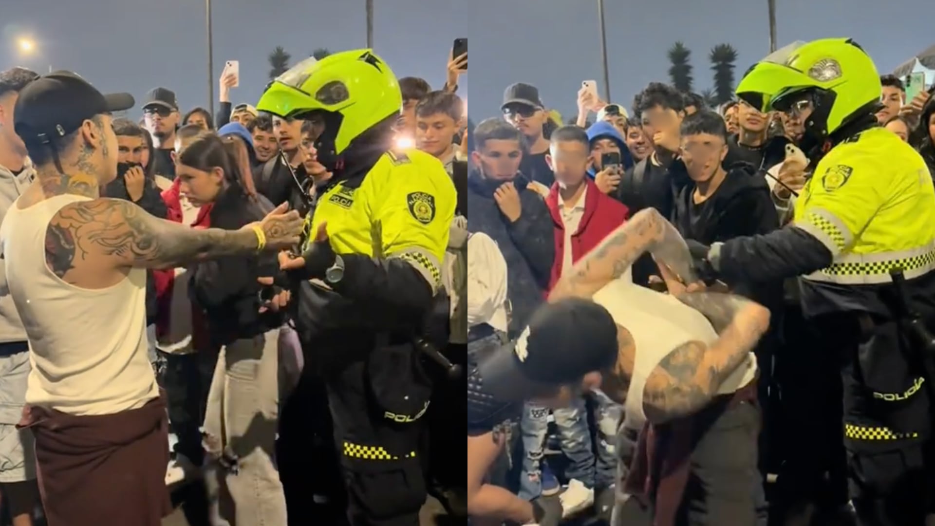 Nicolas Arrieta protagonizó bochornoso momento con la policía