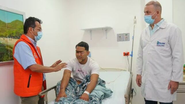 Se conoció el primer caso de quemado por pólvora en Santa Marta.