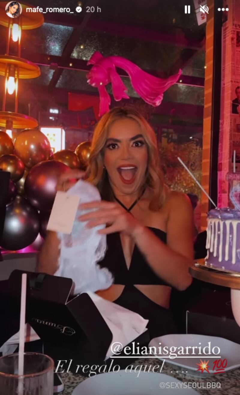 Elianis Garrido pantallazo tomado de instagram