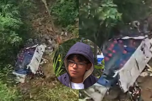 El puesto clave que le salvó la vida a David, el estudiante del Liceo Antioqueño que sobrevivió a la caída del bus al abismo