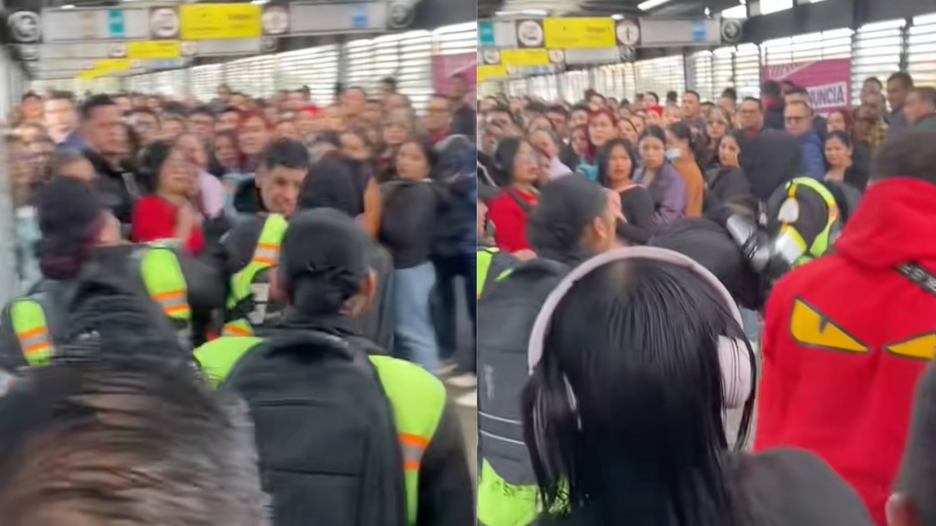 Guarda de TransMilenio encapuchado se peleó con colado a lo Mortal Kombat