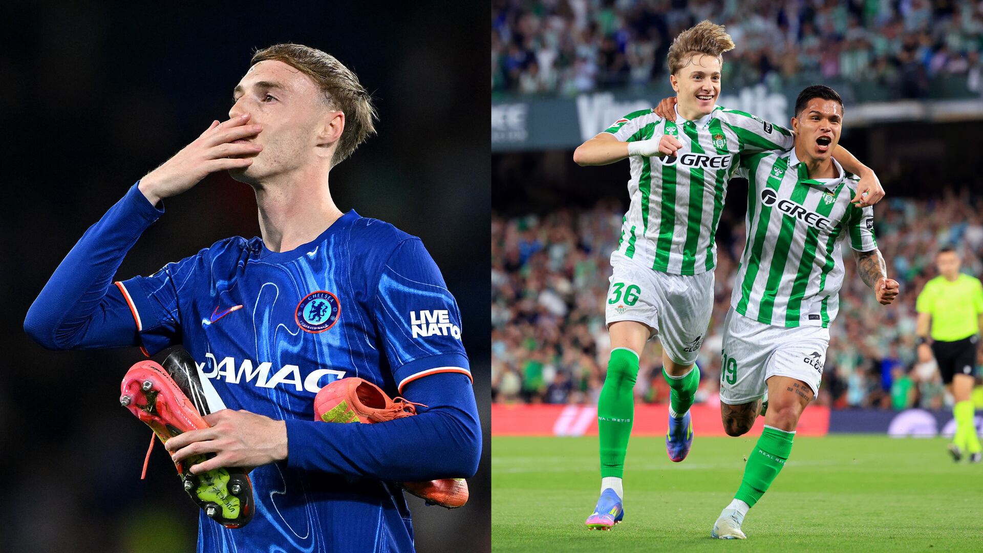 Chelsea y Betis - Fotos: Getty