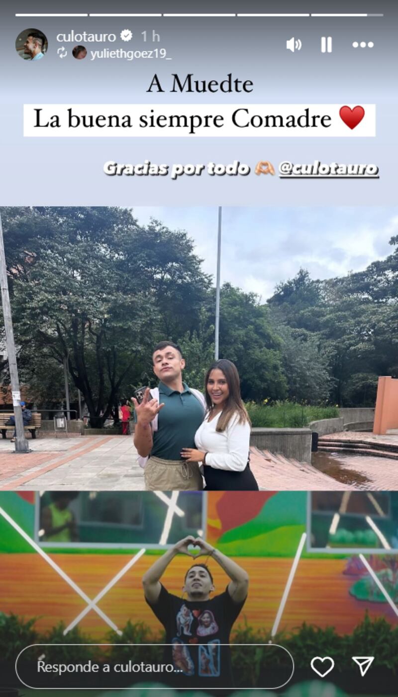 Culotauro tuvo noble gesto con la esposa de Alfredo Redes