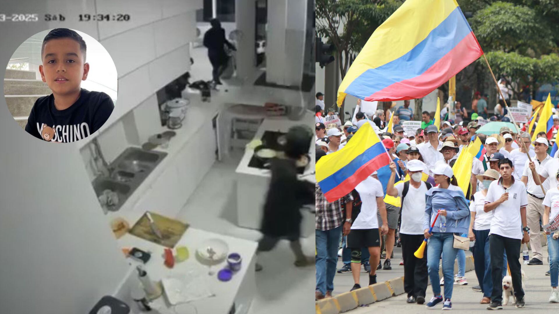 Cali hará marcha por la liberación de Lyan, niño secuestrado en Jamundí