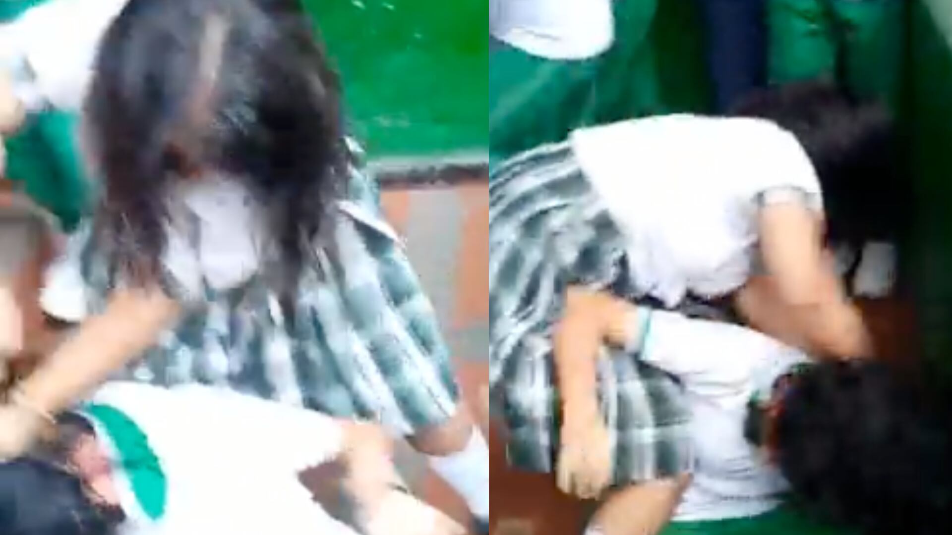 Estudiantes de octavo grado se fueron a las ‘mechas’ por al parecer pelearse por un niño