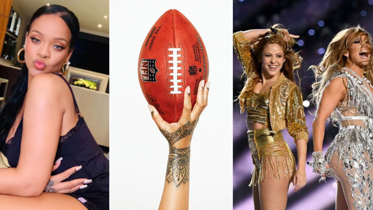 Rihanna será la encargada del Super Bowl 2023.