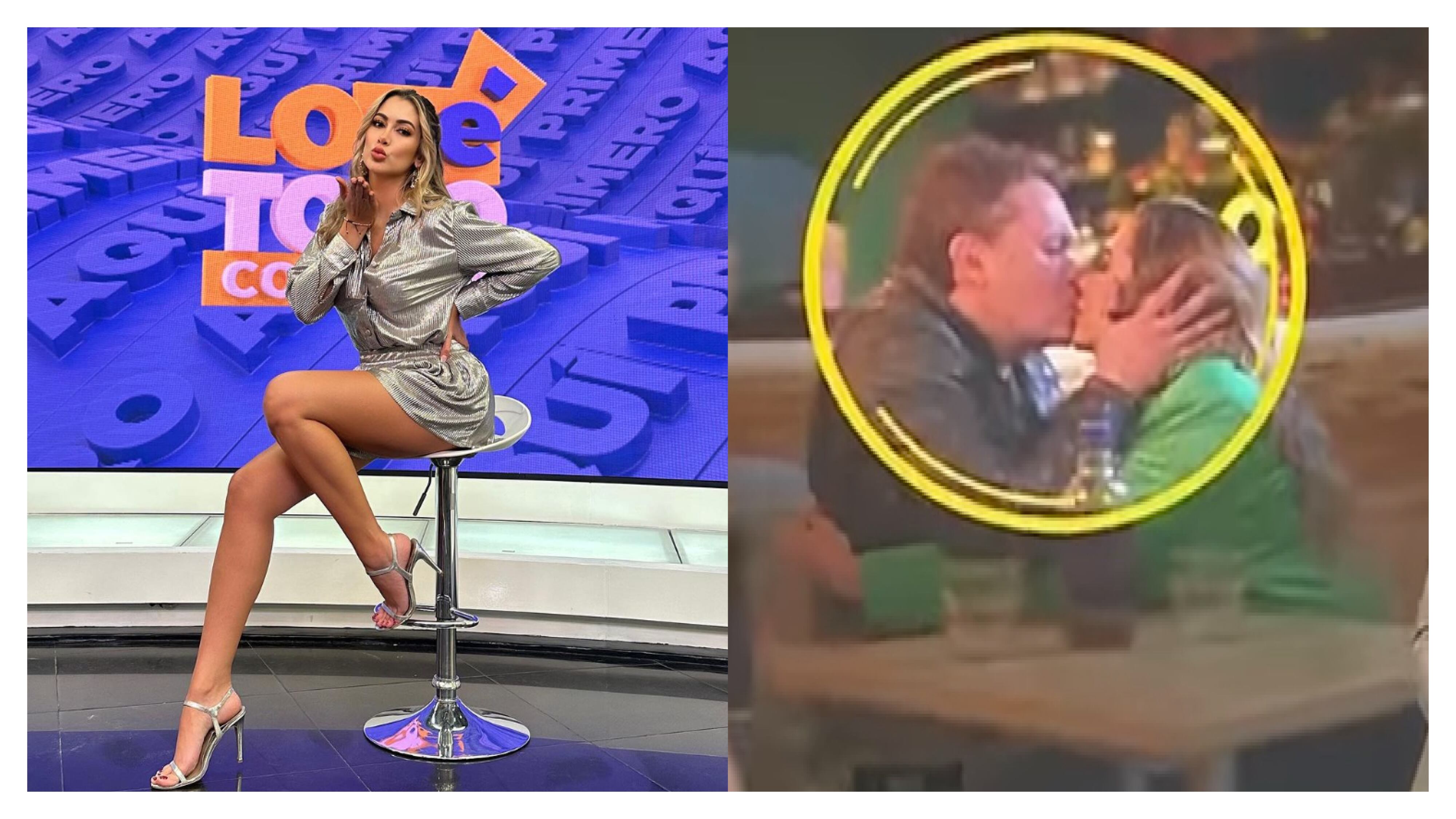 Nanis Ochoa, la presentadora expuesta en vivo en su propio programa.