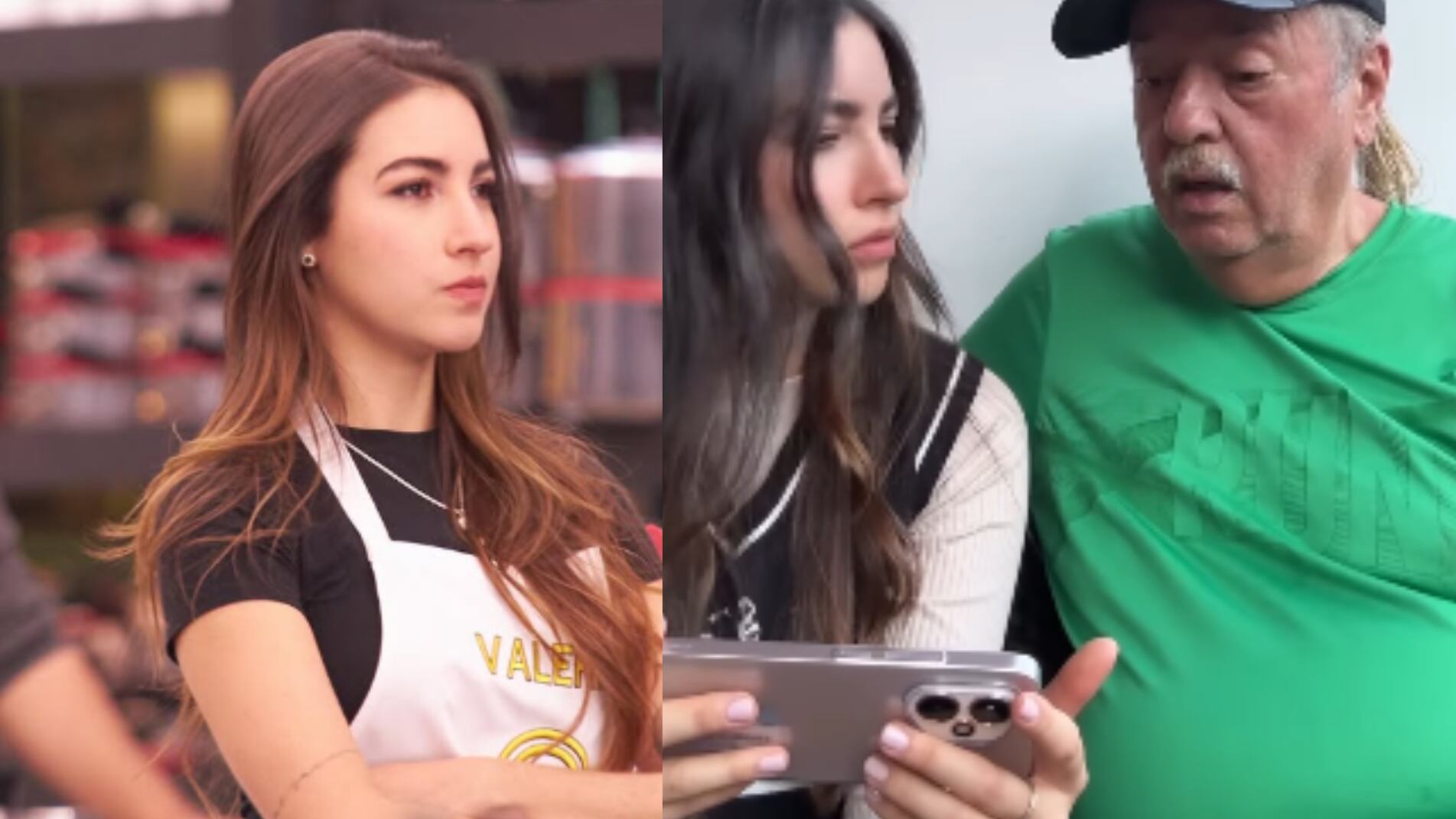Padre de Valeria Aguilar, la más reciente eliminada de MasterChef