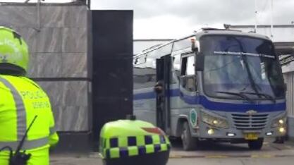 Traslado de detenidos de alta peligrosidad de La Modelo