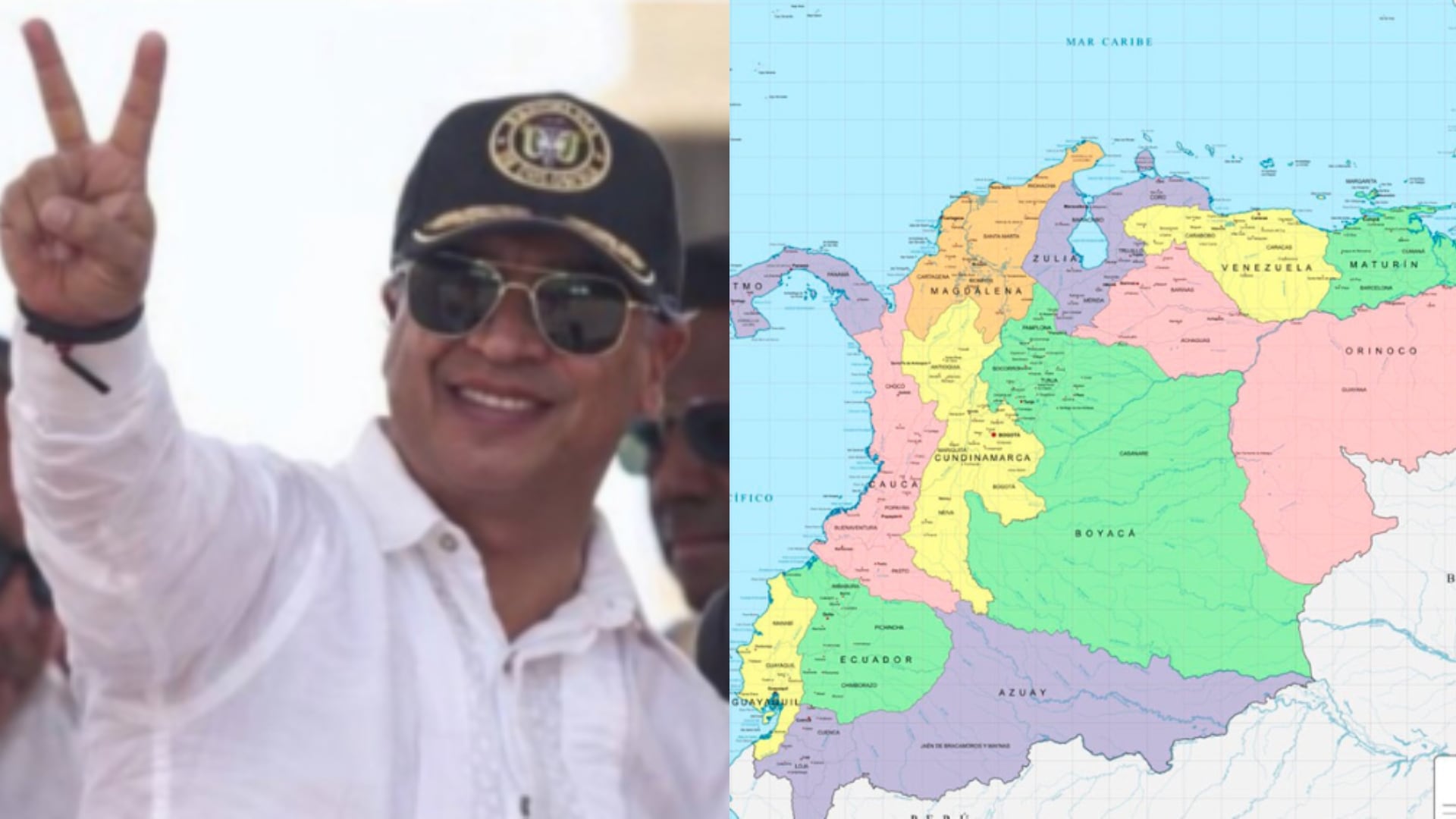 Petro vuelve a retomar la idea de La Gran Colombia.