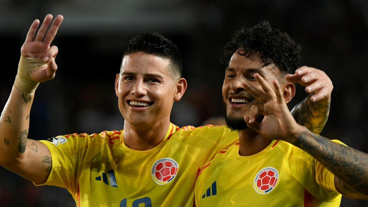 James Rodríguez dejó un mensaje de consuelo a los venezolanos tras la goleada de Colombia