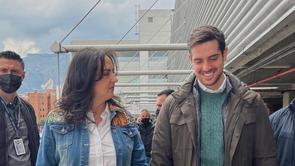 Juan José Lafaurie, militante CD, estudiante, modelo e hijo de la senadora María Fernanda Cabal