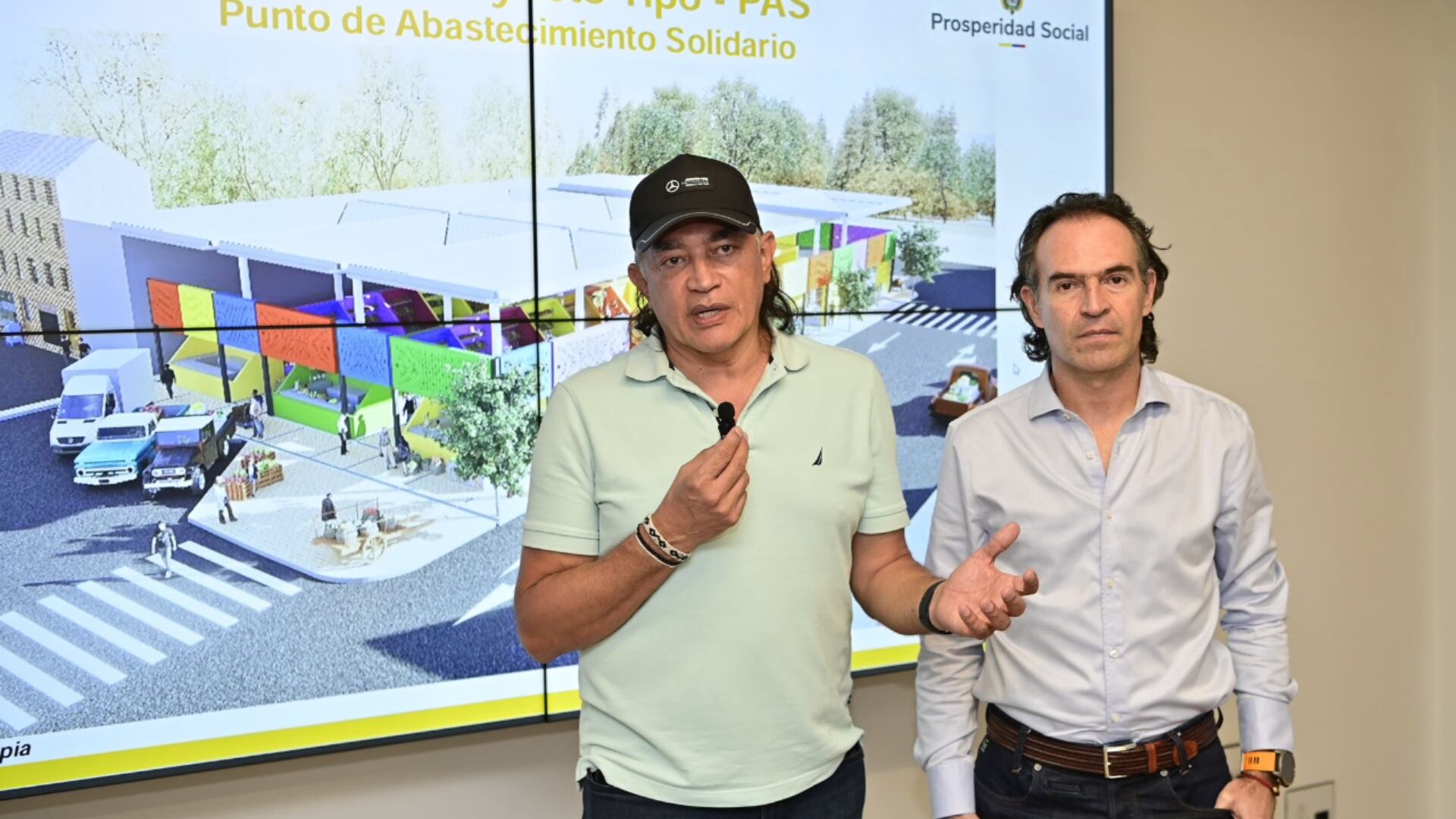 Gustavo Bolívar y Federico Gutiérrez.