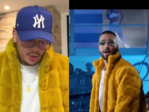 Hombre se compró abrigo que usó Maluma en un video clip y esto le costó
