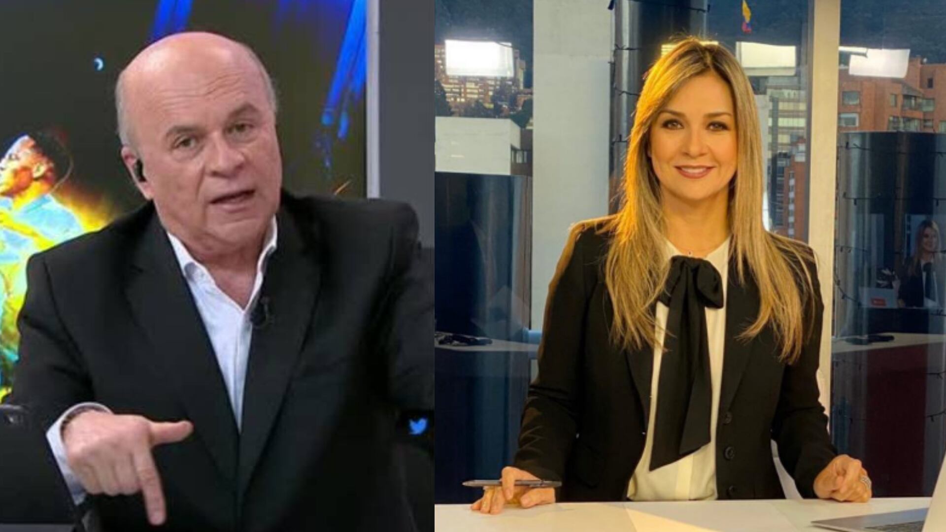 Calos Antonio Vélez y Vicky Dávila