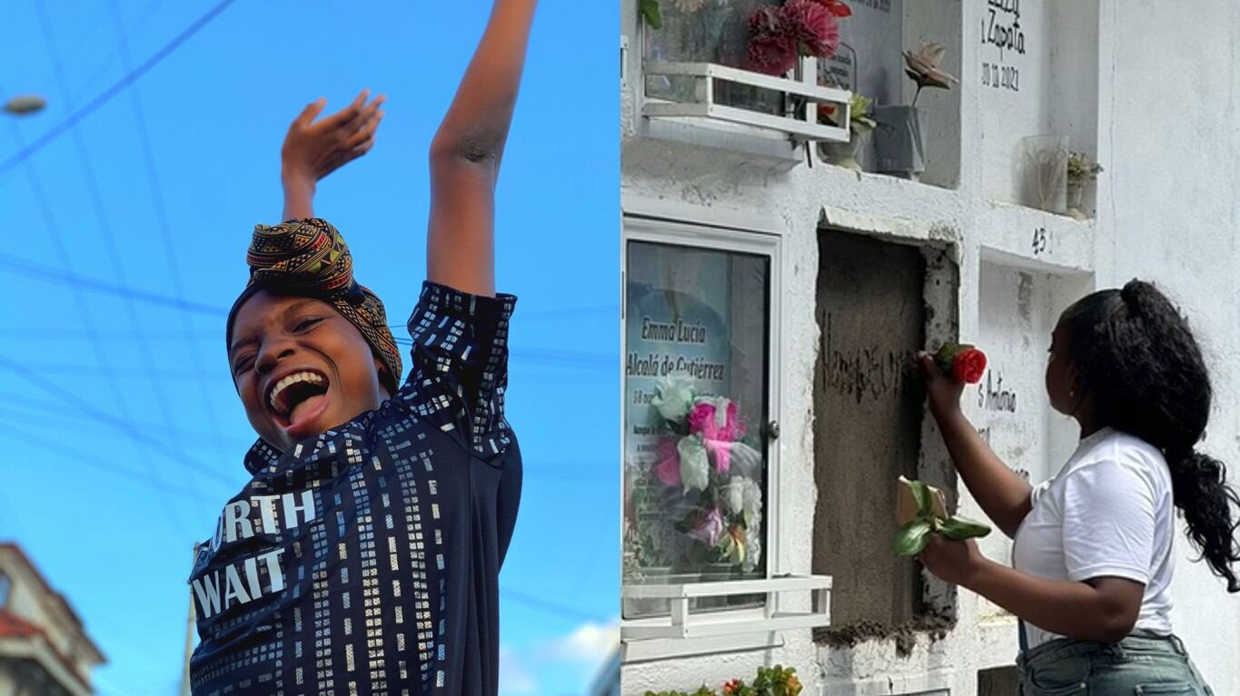 Keidy Hinestroza, hermana de 'Leidy La Hermosura', mostró un video sobre lo que fue la respuesta desde el cielo tras las actividades en su honor.