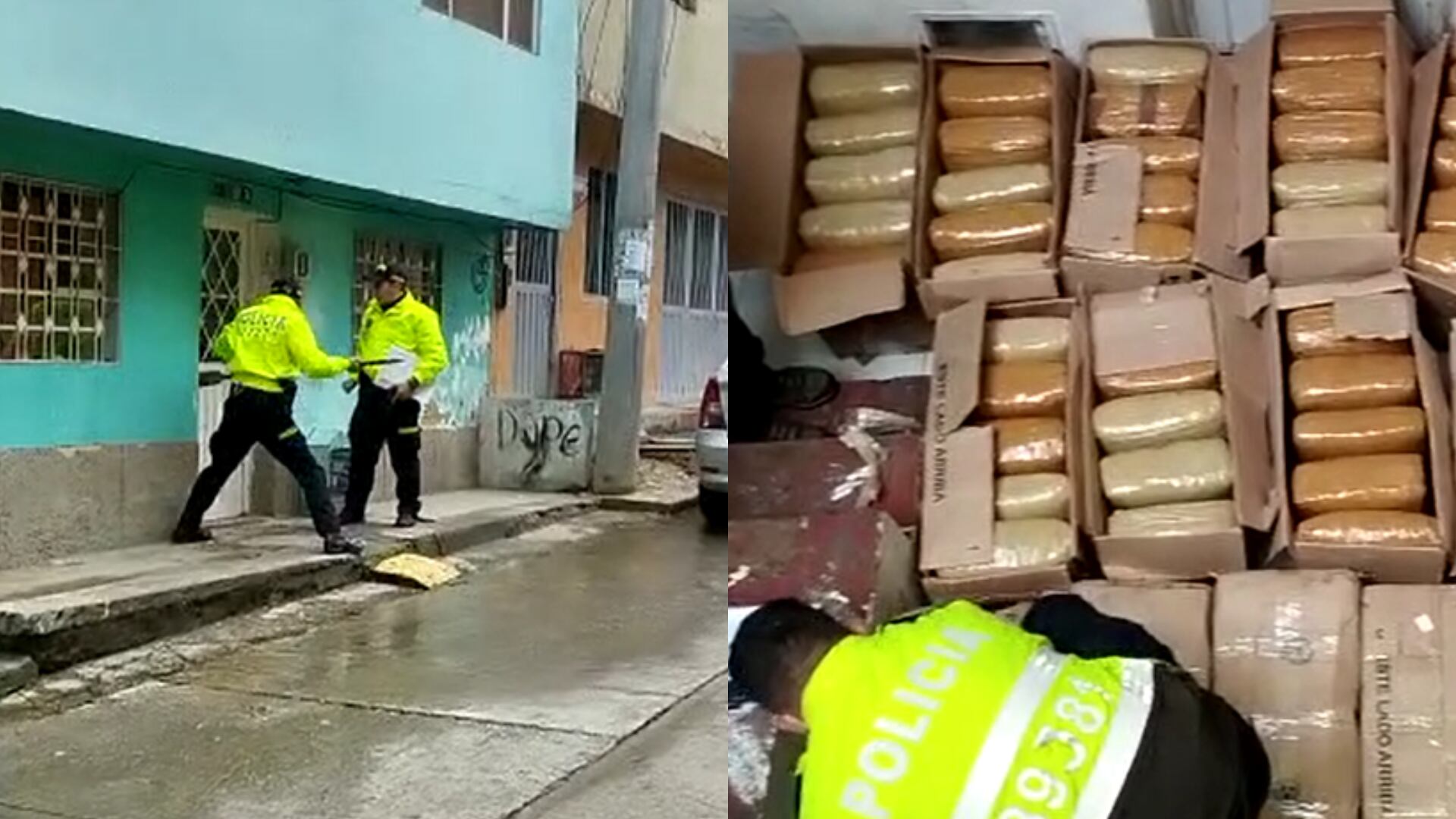 Niña dormía con 120 paquetes de marihuana que su mamá había escondido en una habitación de Bosa