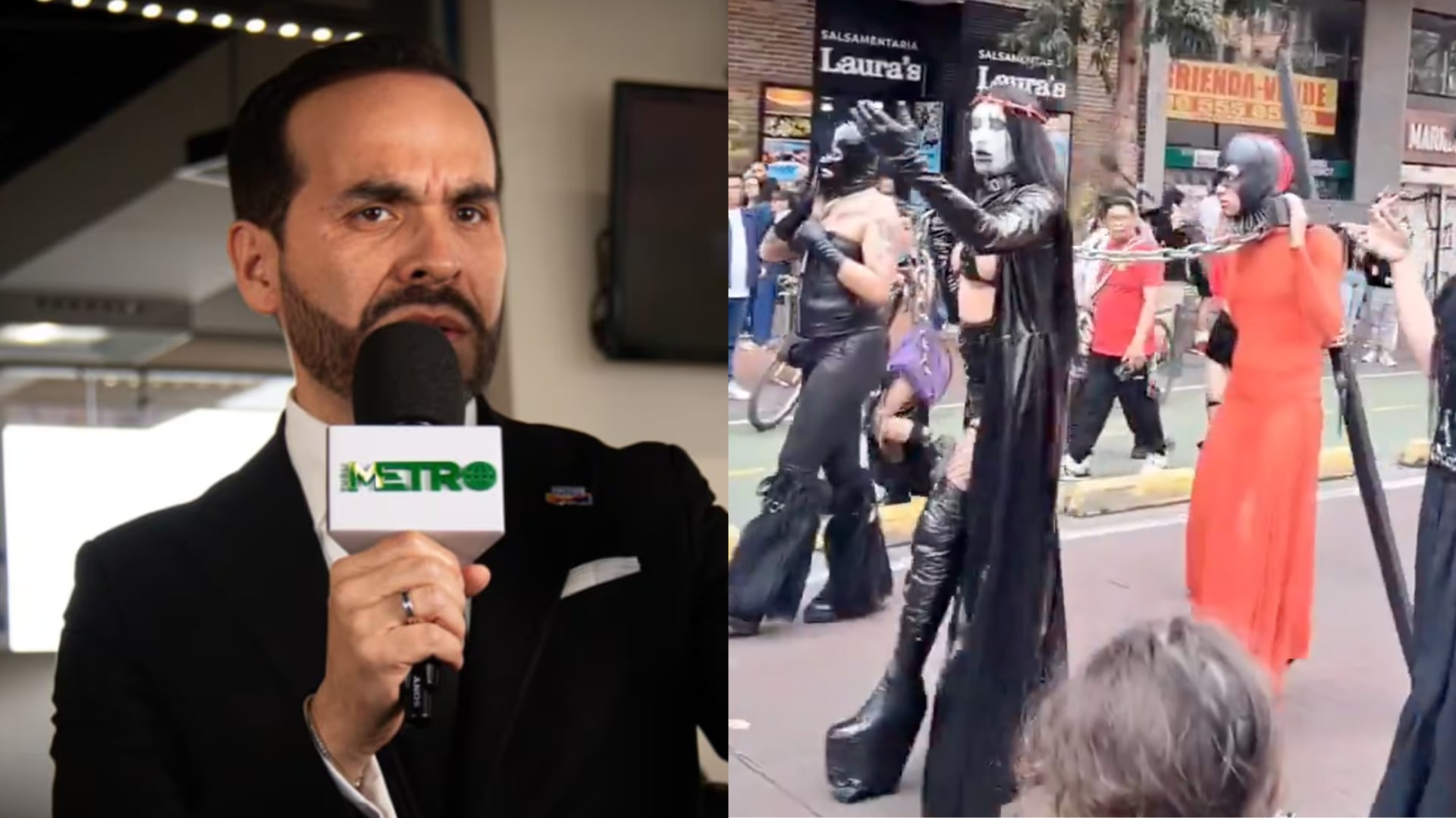 Abelardo de la Espriella arremetió contra grupo trans que atacó iglesia en Bogotá