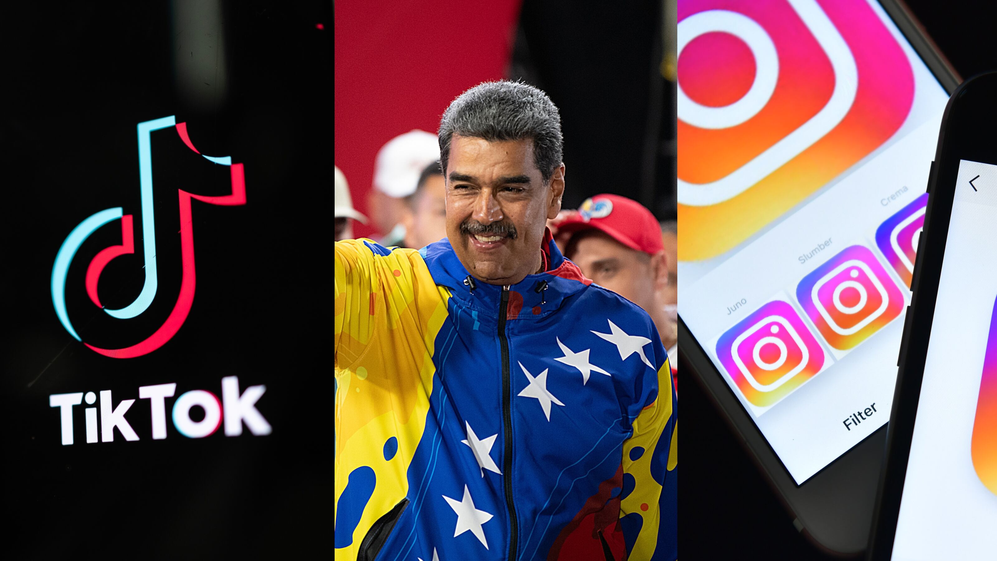 Nicolás Maduro critica a Instagram y TikTok