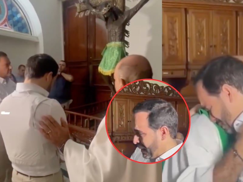 Movimiento católico se sumó a campaña de Abelardo de la Espriella y dan fe de ser testigos de su conversión