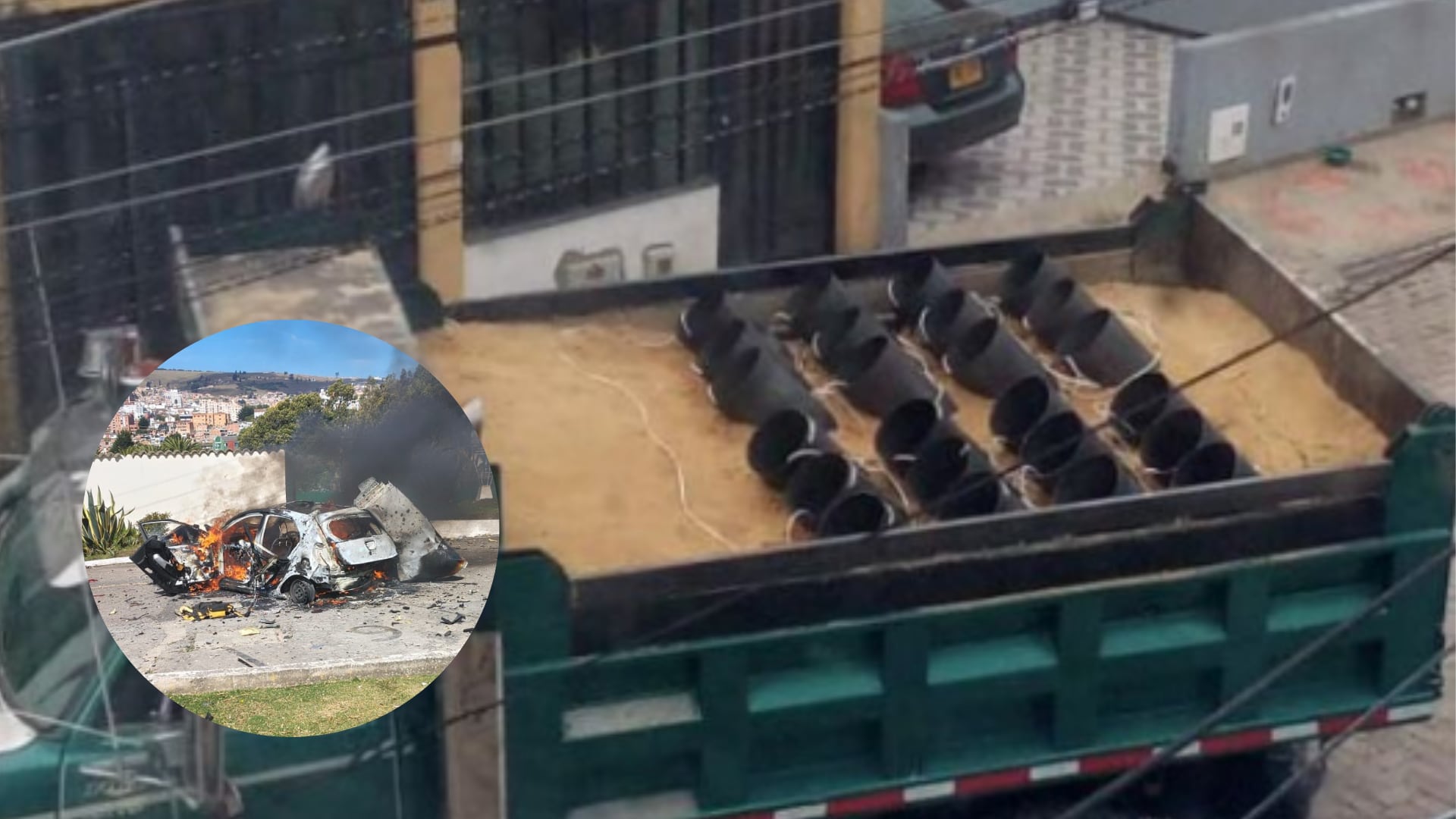 Volqueta con explosivos en Tunja tenía temporizador