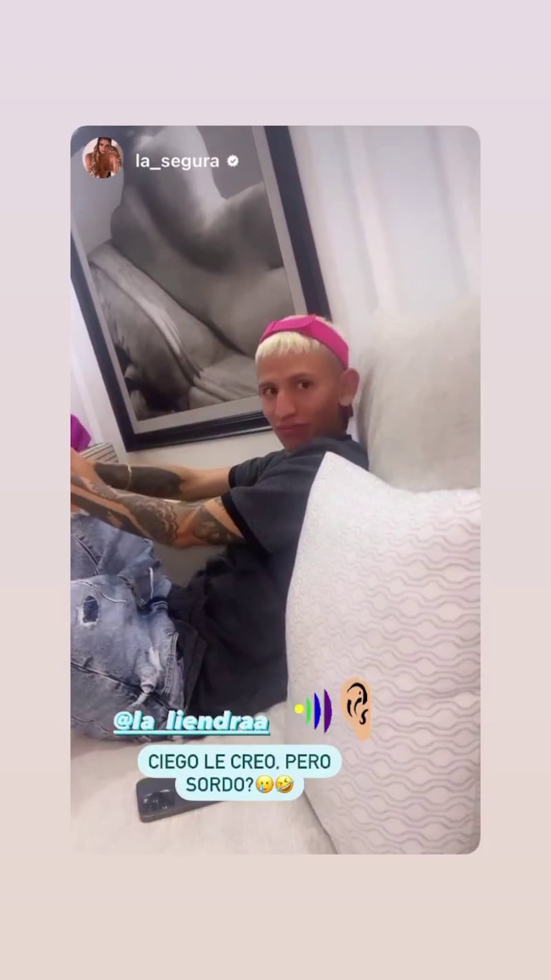 'La Liendra' volvió a aparecer en las historias de 'La Segura'