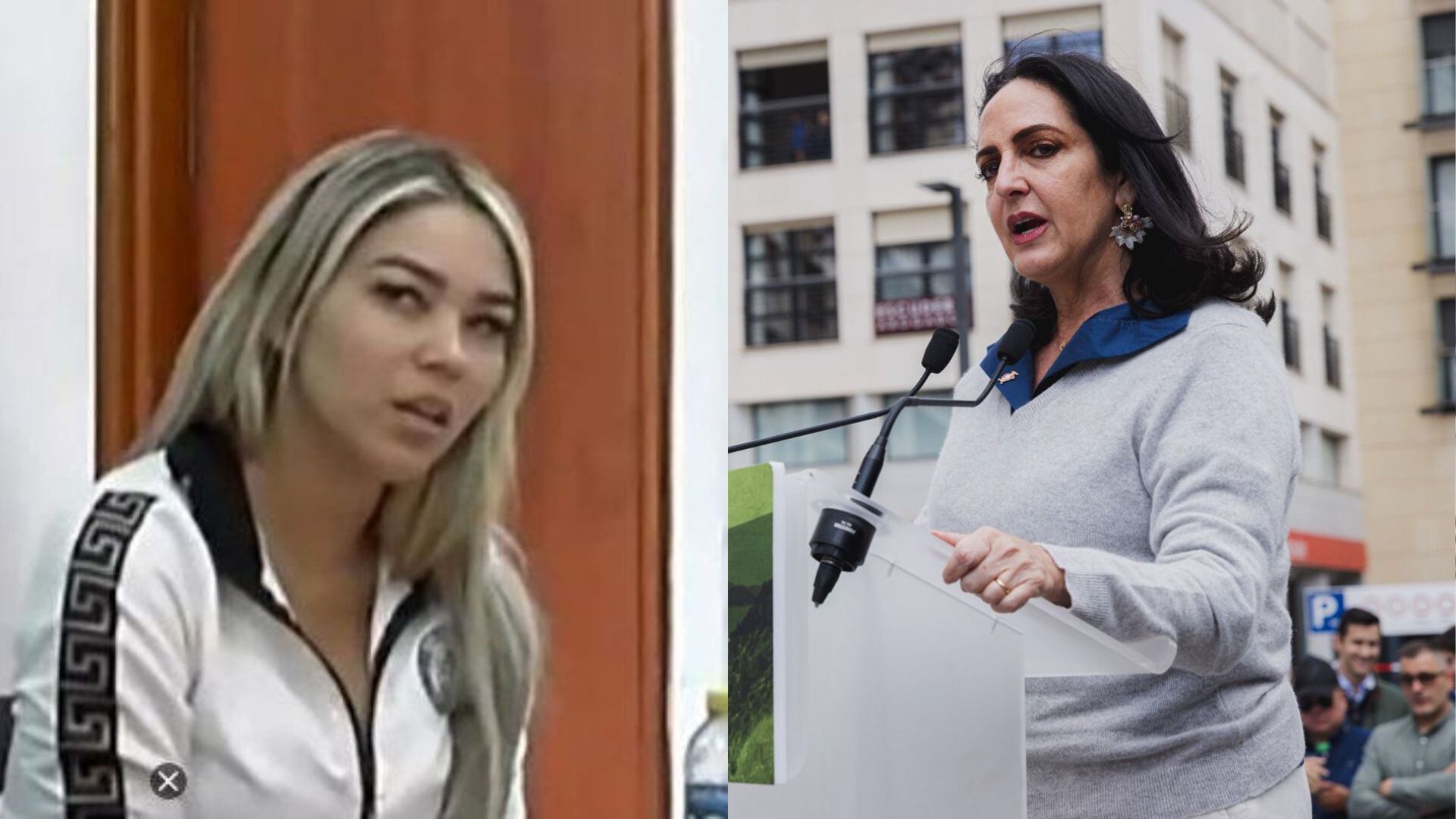 Day Vásquez y María Fernanda Cabal