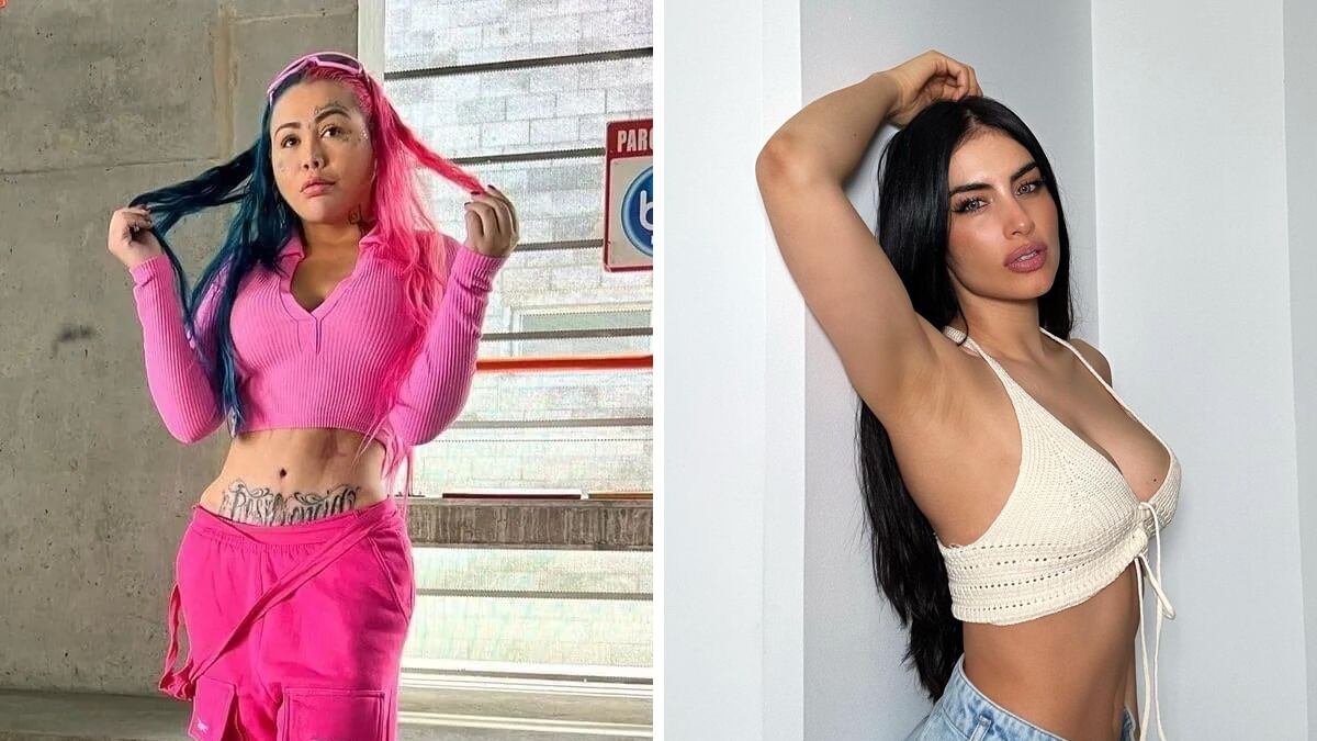 Yina Calderón y Jessica Cediel