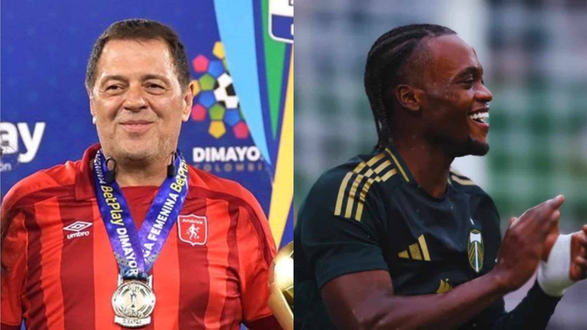 Tulio Gómez y Santiago Moreno - Fotos: América y MLS